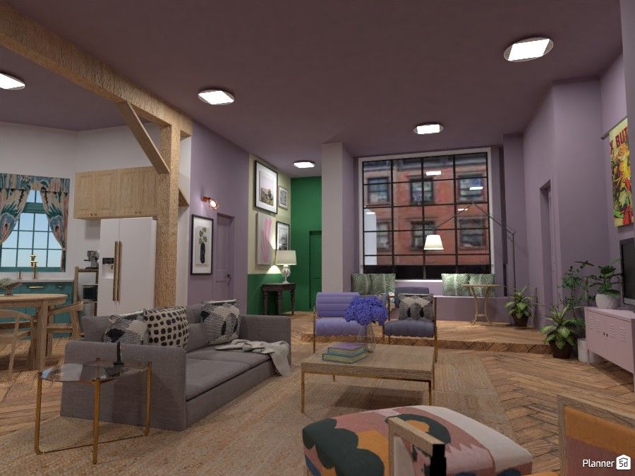 monica's loft from friends