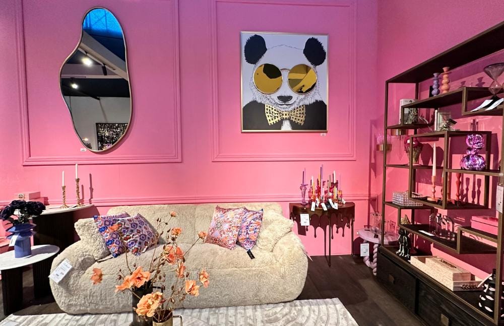 Pink room by richmond interiors at maison&objet 2024